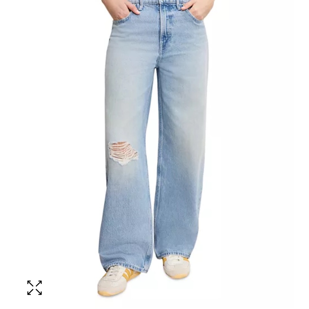 Good American High Rise baggy Jeans